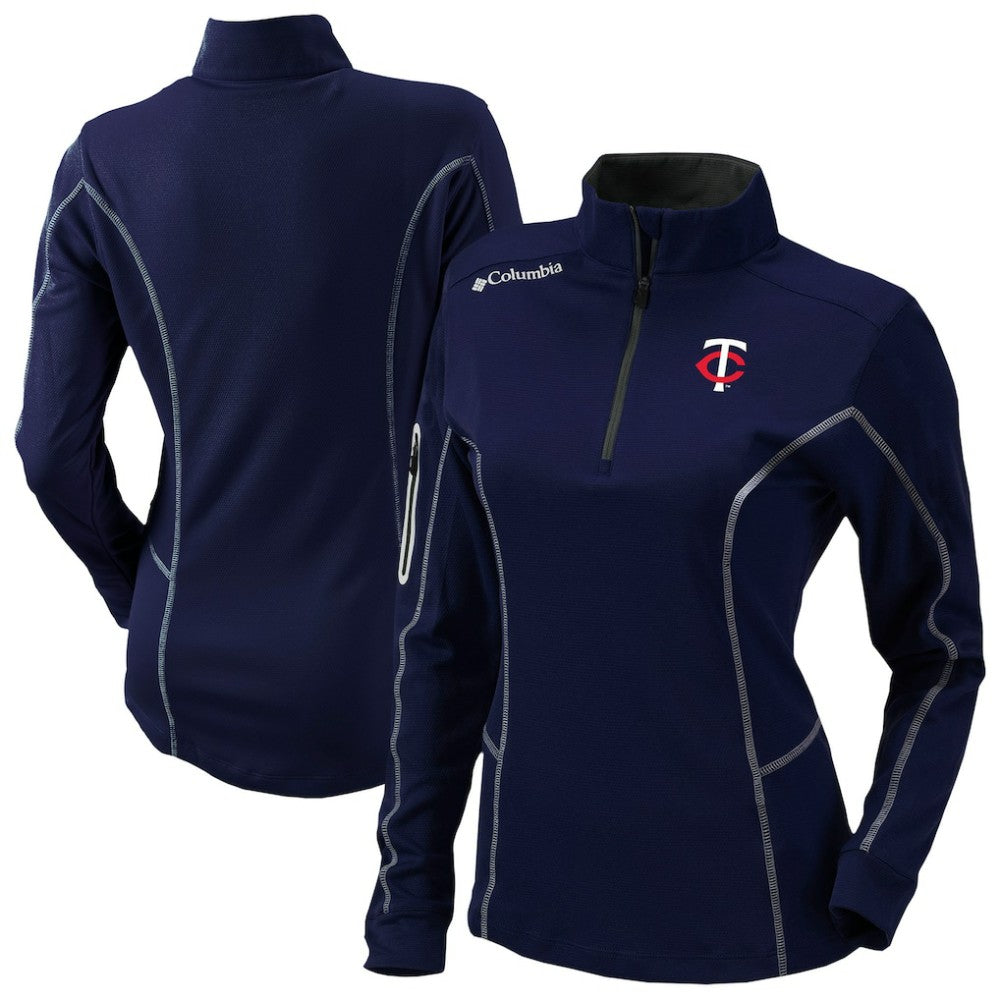 MLB Minnesota Twins Columbia Shotgun Quarter-Zip Top