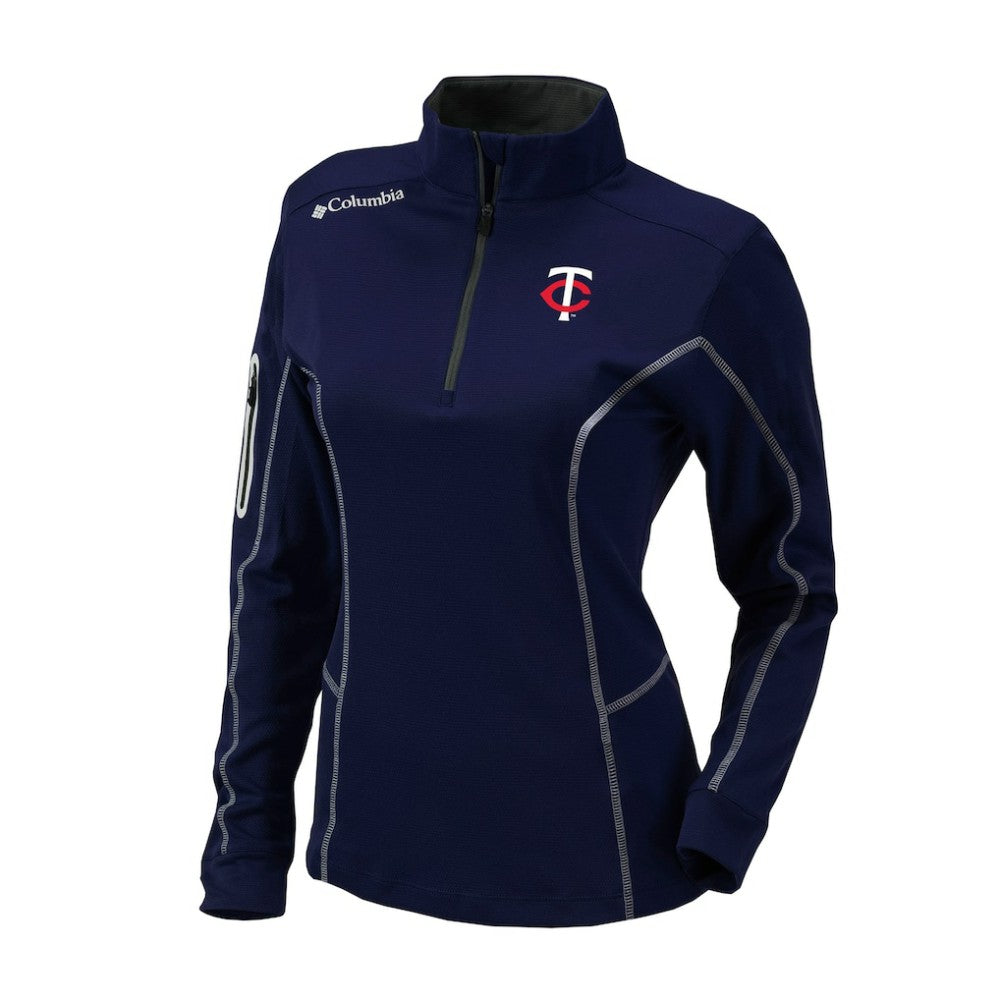 MLB Minnesota Twins Columbia Shotgun Quarter-Zip Top