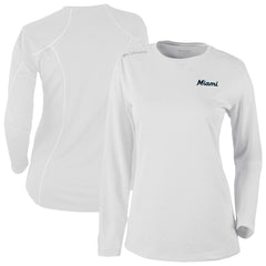 MLB Miami Marlins Columbia Shotgun Long Sleeve T-Shirt