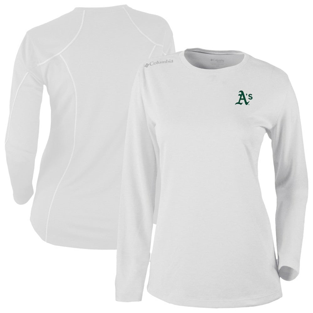 MLB Athletics Columbia Shotgun Long Sleeve T-Shirt