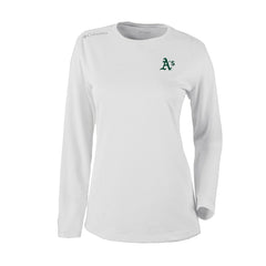 MLB Athletics Columbia Shotgun Long Sleeve T-Shirt