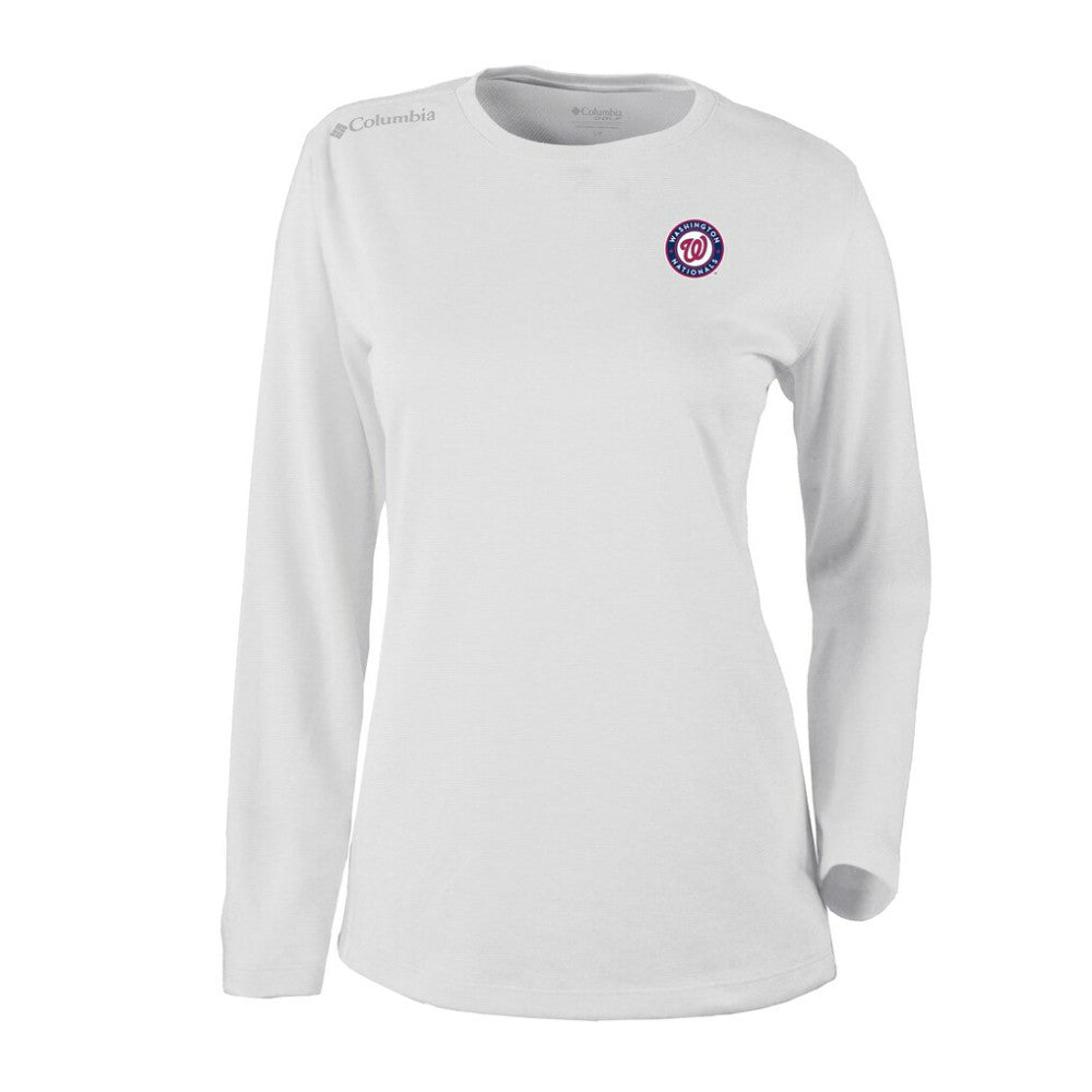 MLB Washington Nationals Columbia Shotgun Long Sleeve T-Shirt