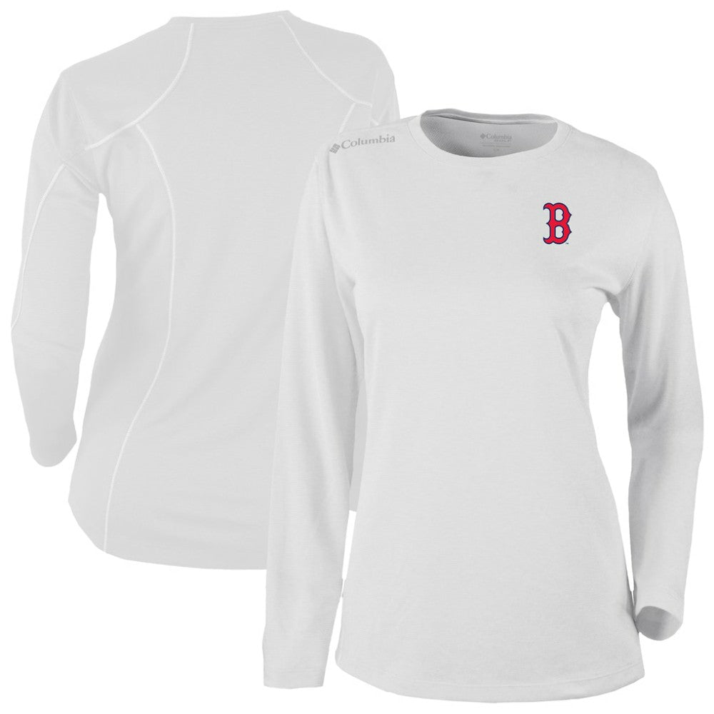 MLB Boston Red Sox Columbia Shotgun Long Sleeve T-Shirt
