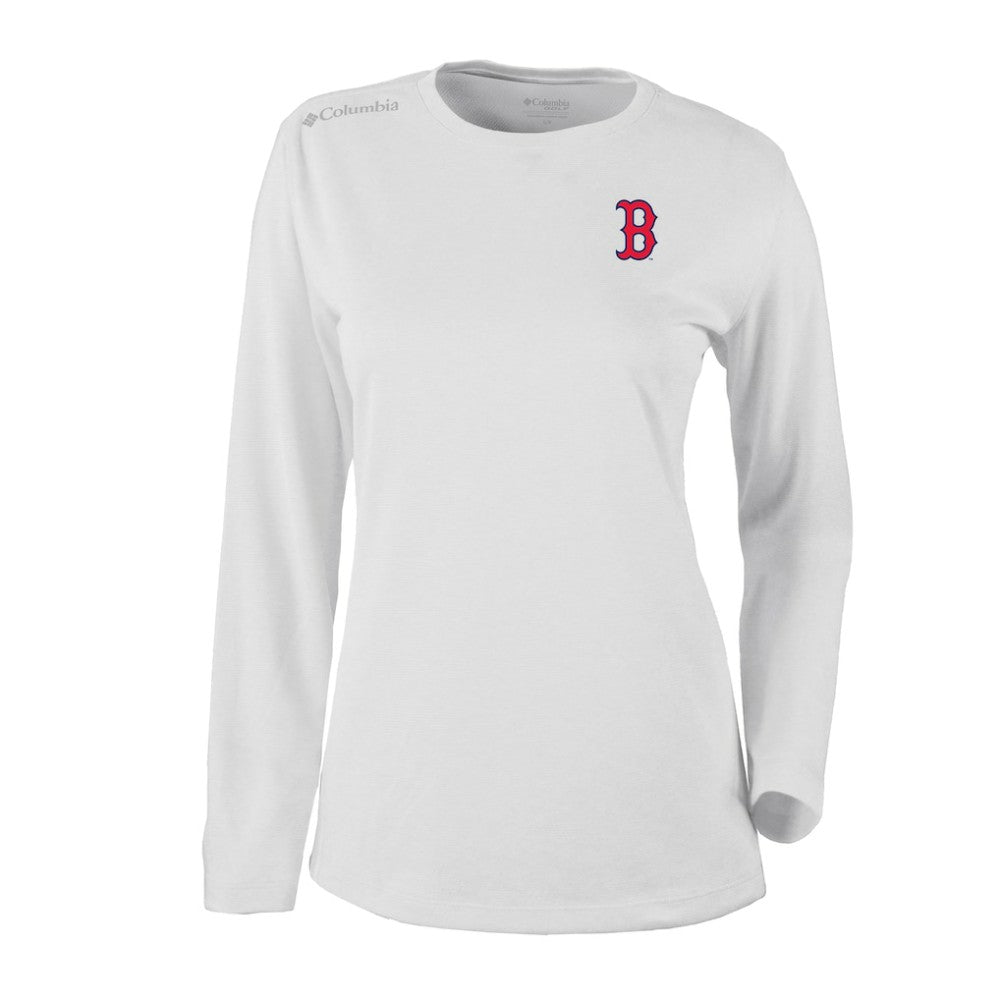 MLB Boston Red Sox Columbia Shotgun Long Sleeve T-Shirt