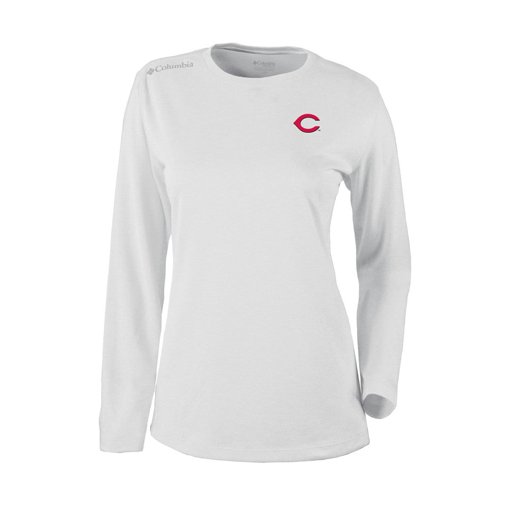 MLB Cincinnati Reds Columbia Shotgun Long Sleeve T-Shirt