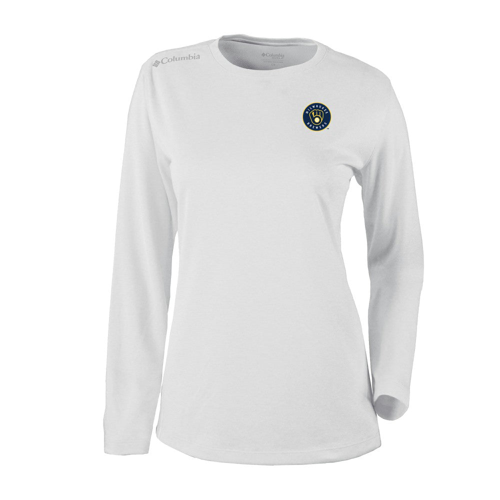 MLB Milwaukee Brewers Columbia Shotgun Long Sleeve T-Shirt