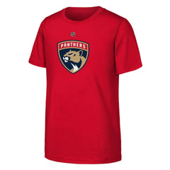 NHL Red Brad Marchand Florida Panthers Youth Player Name & Number T-Shirt