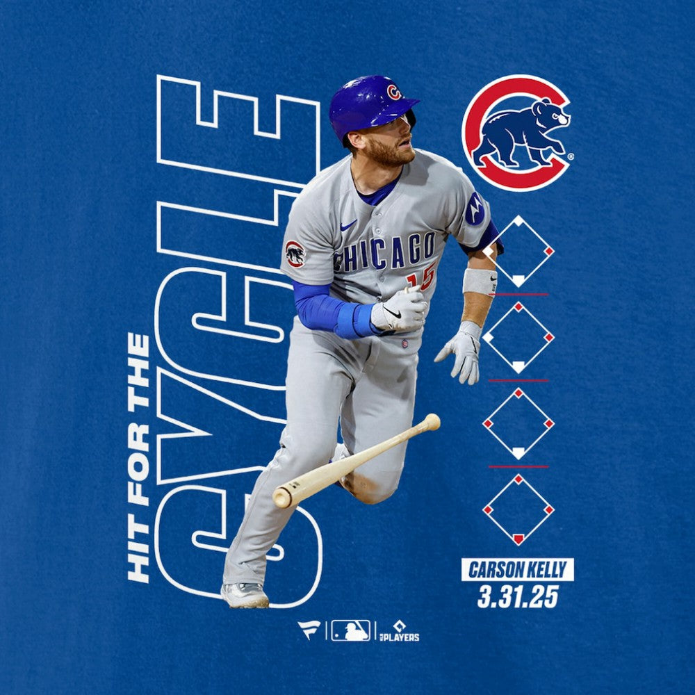 MLB Carson Kelly Chicago Cubs Hit For The Cycle T-Shirt