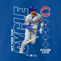 MLB Carson Kelly Chicago Cubs Hit For The Cycle T-Shirt