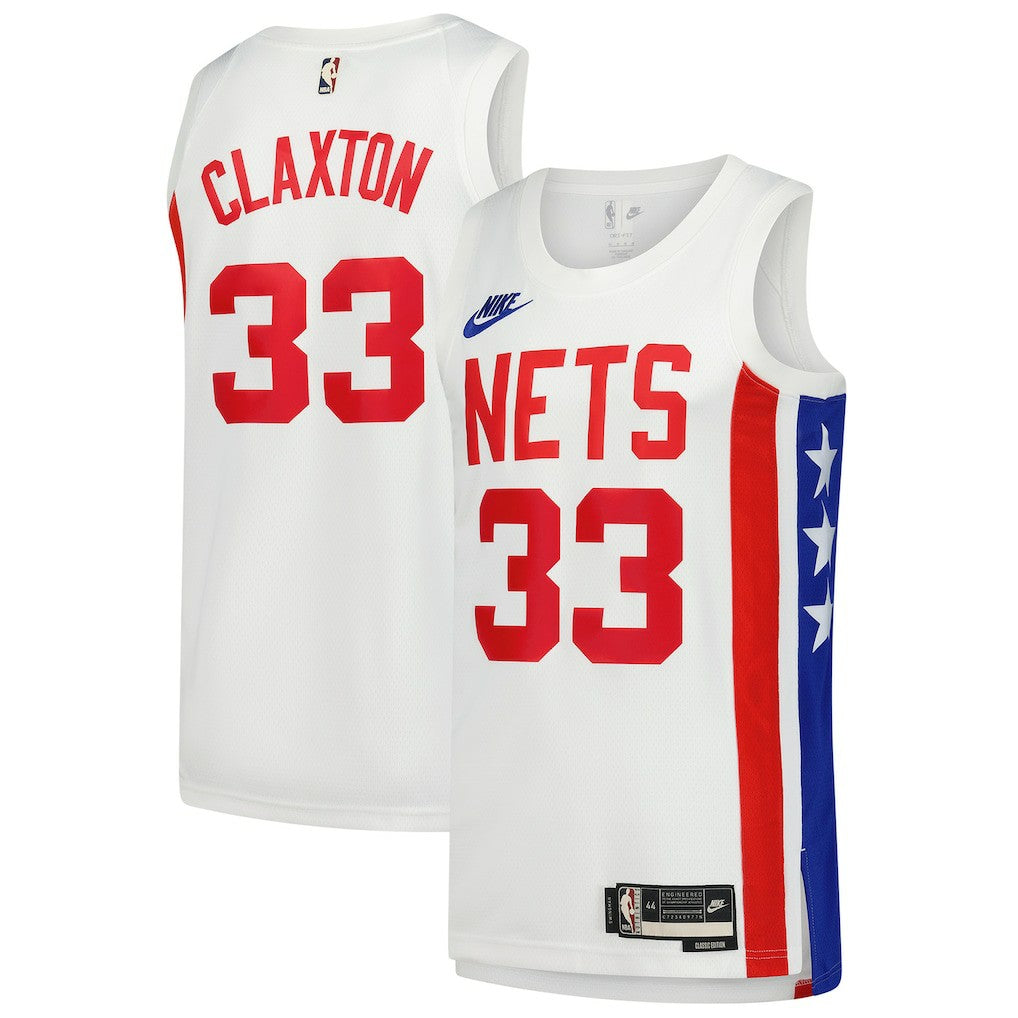 NBA Nic Claxton Brooklyn Nets Swingman Jersey
