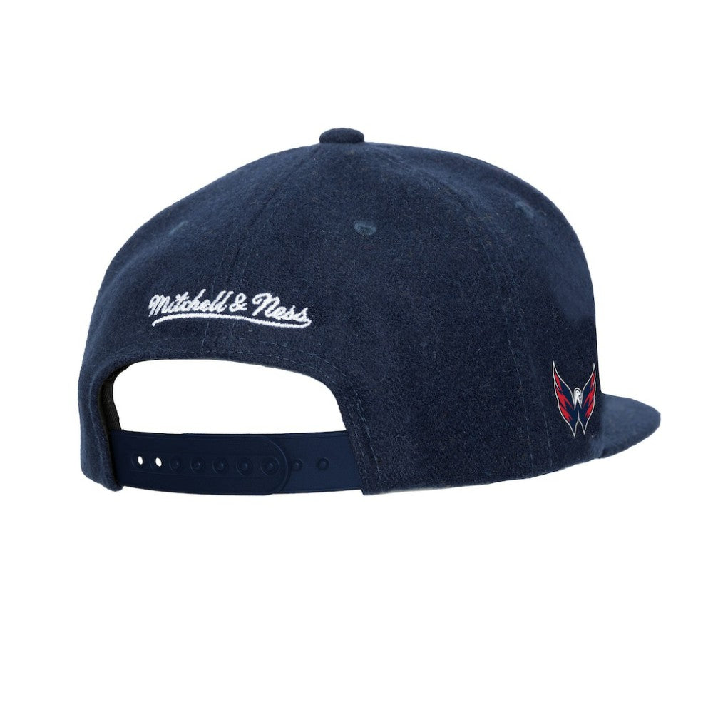 NHL Navy Alexander Ovechkin Washington Capitals Mitchell & Ness All Time Goals Pro Crown Adjustable Hat