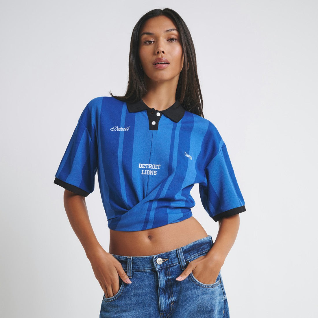 Off Season Women's Rugby T-Shirt - Detroit Lions