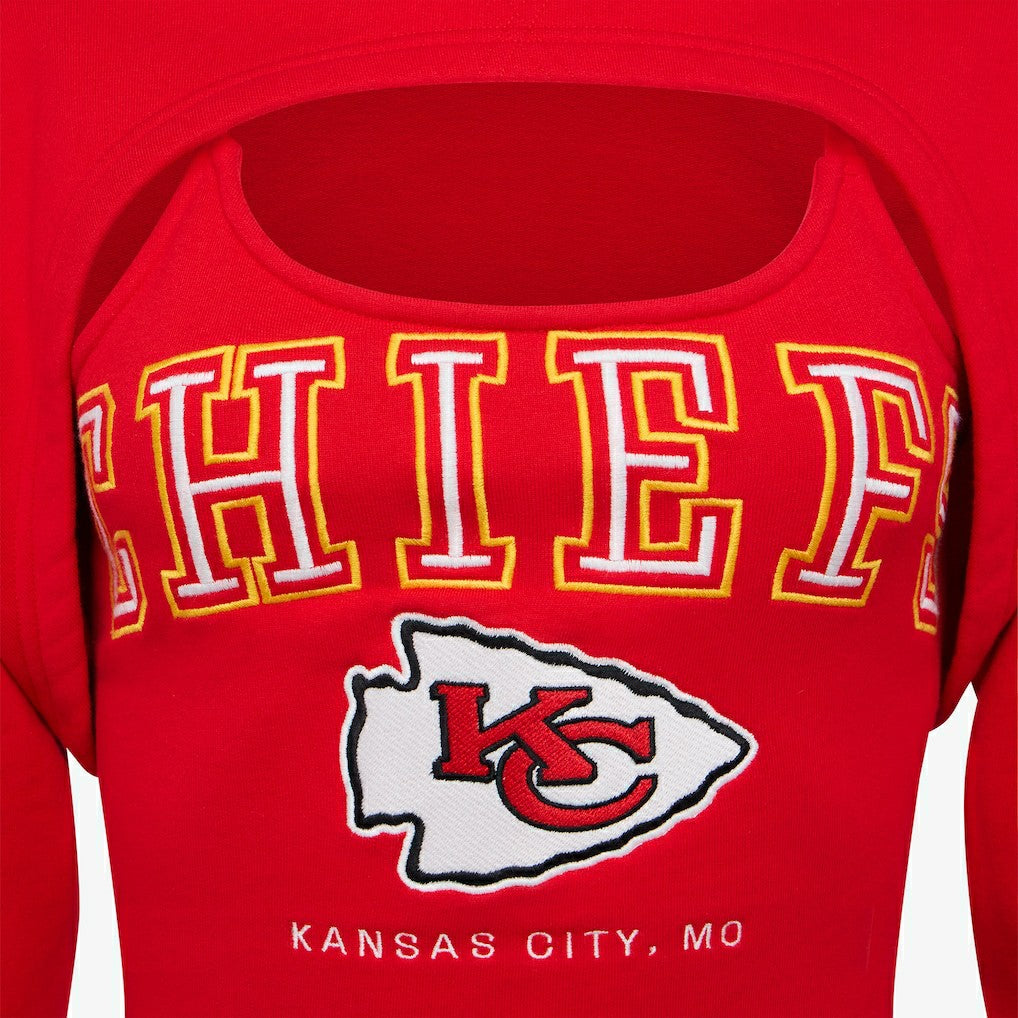 Off Season Women's Fleece Shrug Cami - Kansas City Chiefs