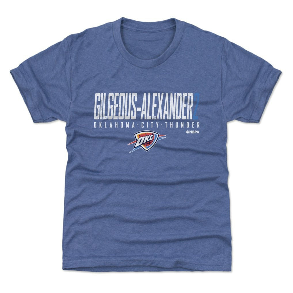 NBA Shai Gilgeous-Alexander Oklahoma City Thunder 500 Level Youth Elite T-Shirt