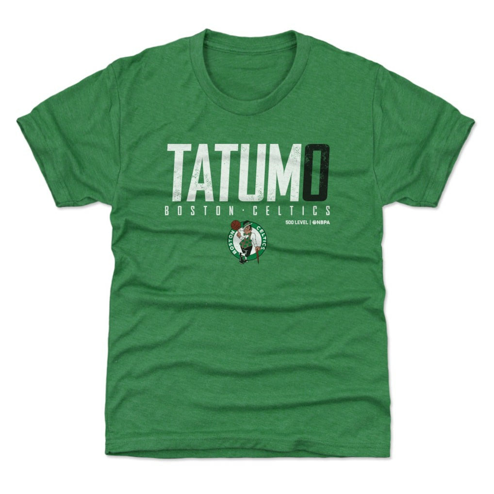 NBA Jayson Tatum Boston Celtics 500 Level Youth Elite T-Shirt