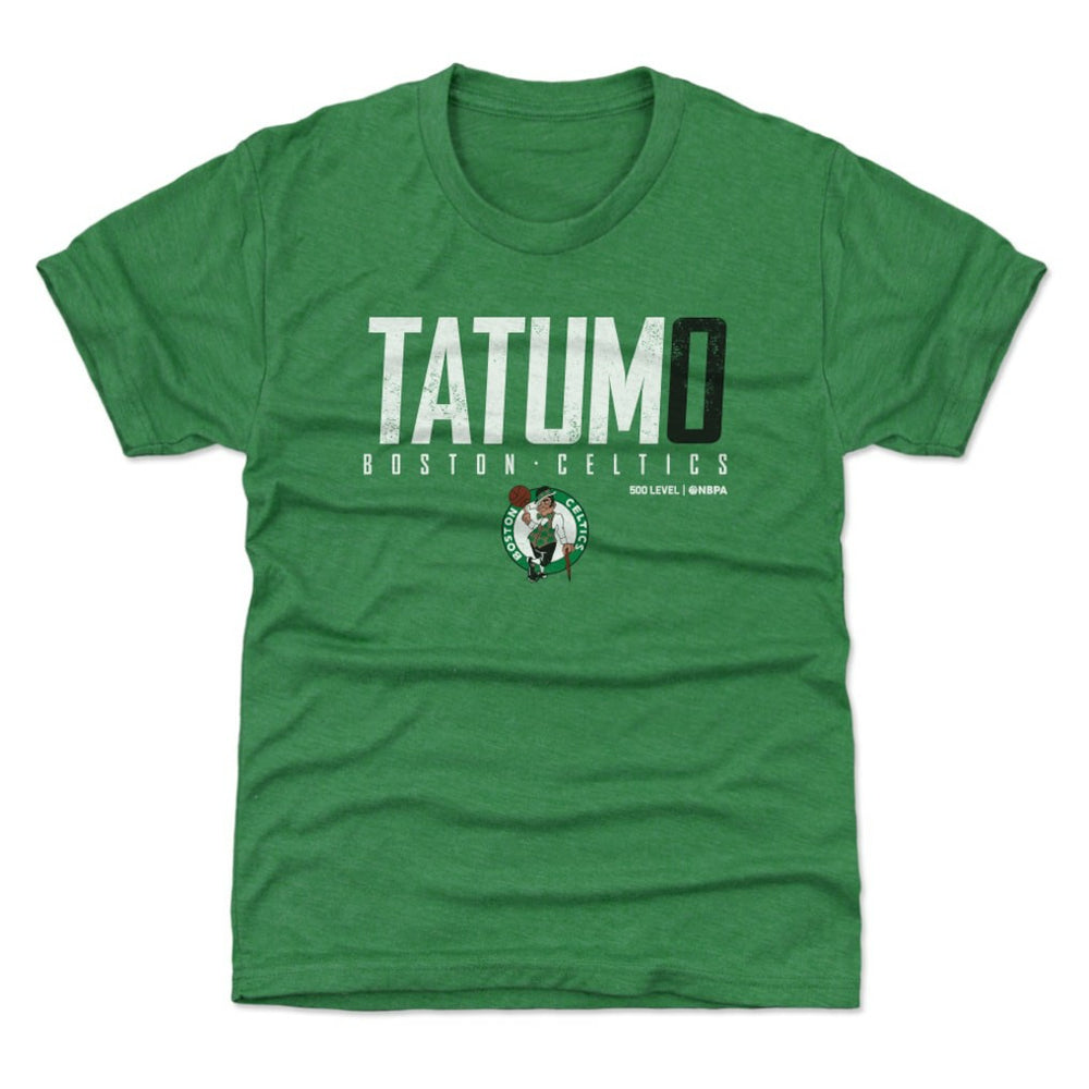 NBA Jayson Tatum Boston Celtics 500 Level Youth Elite T-Shirt