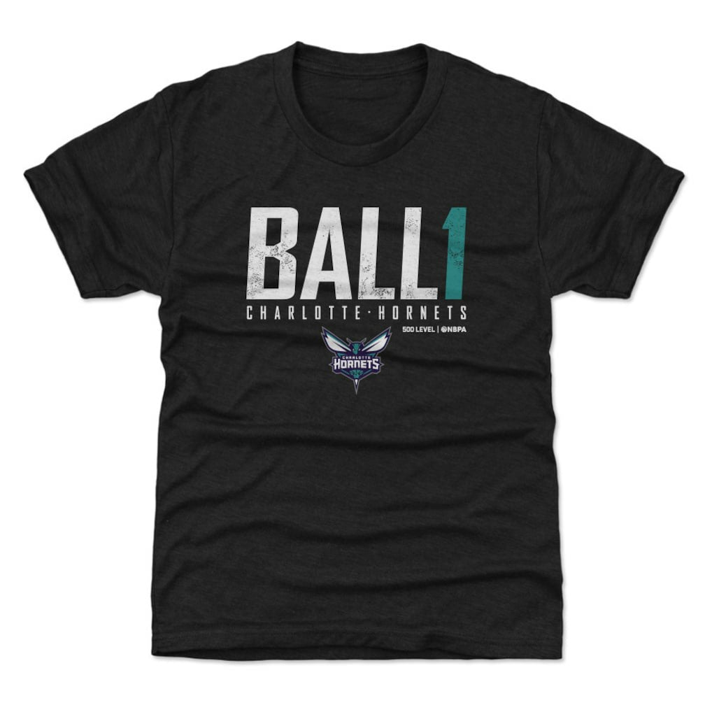 NBA LaMelo Ball Charlotte Hornets 500 Level Youth Elite T-Shirt