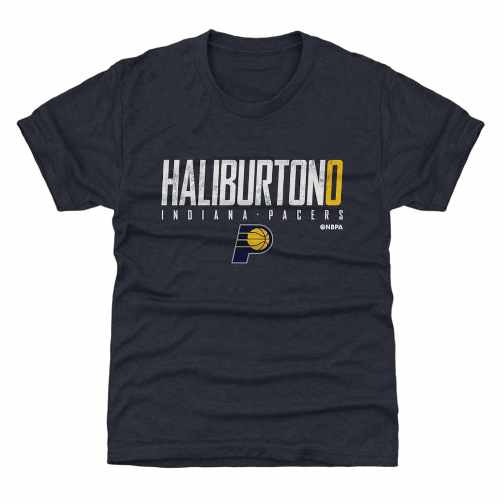 NBA Tyrese Haliburton Indiana Pacers 500 Level Youth Elite T-Shirt