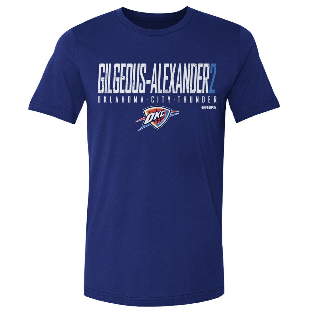 NBA Shai Gilgeous-Alexander Oklahoma City Thunder 500 Level Elite T-Shirt
