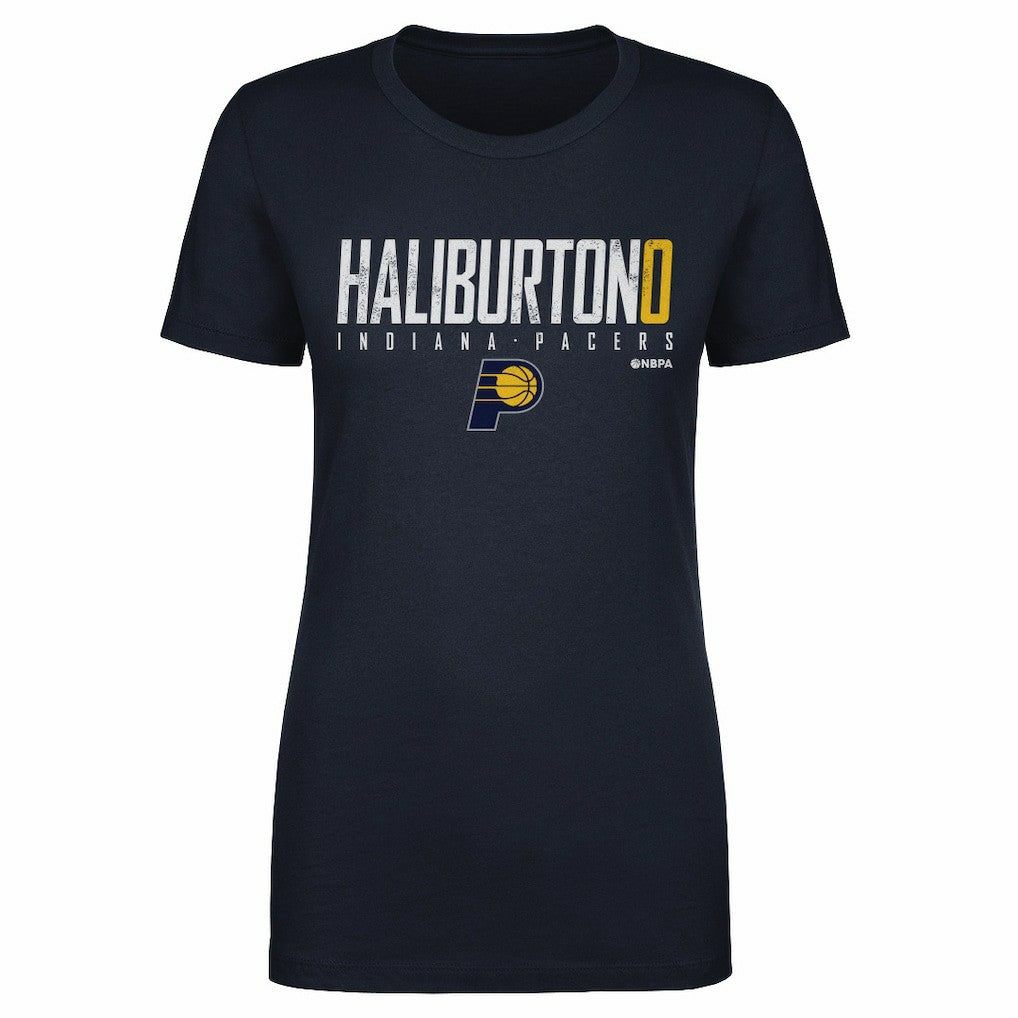 NBA Tyrese Haliburton Indiana Pacers 500 Level Women's Elite T-Shirt