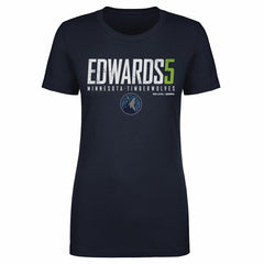 NBA Anthony Edwards Minnesota Timberwolves 500 Level Women's Elite T-Shirt