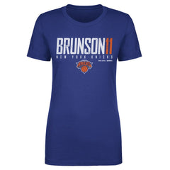 NBA Jalen Brunson New York Knicks 500 Level Women's Elite T-Shirt