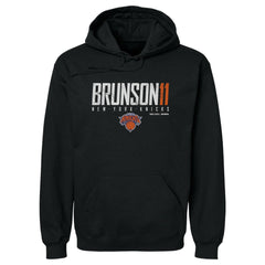 NBA Jalen Brunson New York Knicks 500 Level Elite Pullover Hoodie