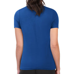 MLB Toronto Blue Jays G-III 4Her by Carl Banks Women's Super-Slim Fit Lightweight Double Heart T-Shirt