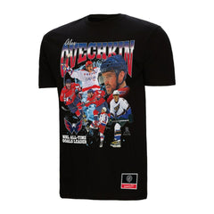 NHL Black Alexander Ovechkin Washington Capitals Mitchell & Ness NHL All-Time Leading Goal Scorer Graphic T-Shirt