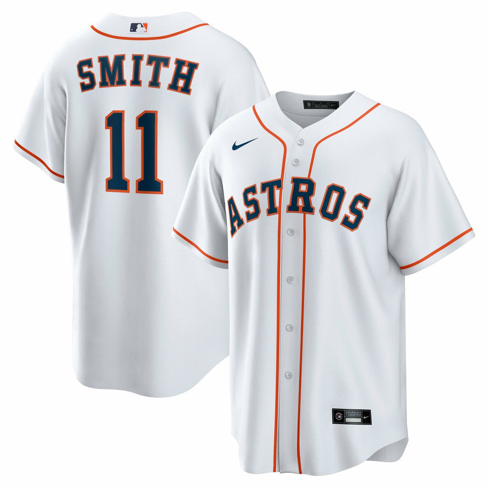 MLB Cam Smith Houston Astros Nike Home Replica Jersey