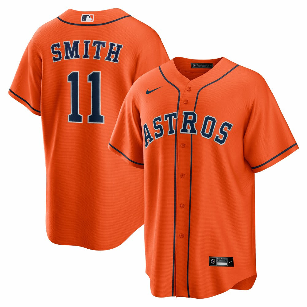 MLB Cam Smith Houston Astros Nike Alternate Replica Jersey