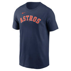 MLB Cam Smith Houston Astros Nike Fuse Name & Number T-Shirt