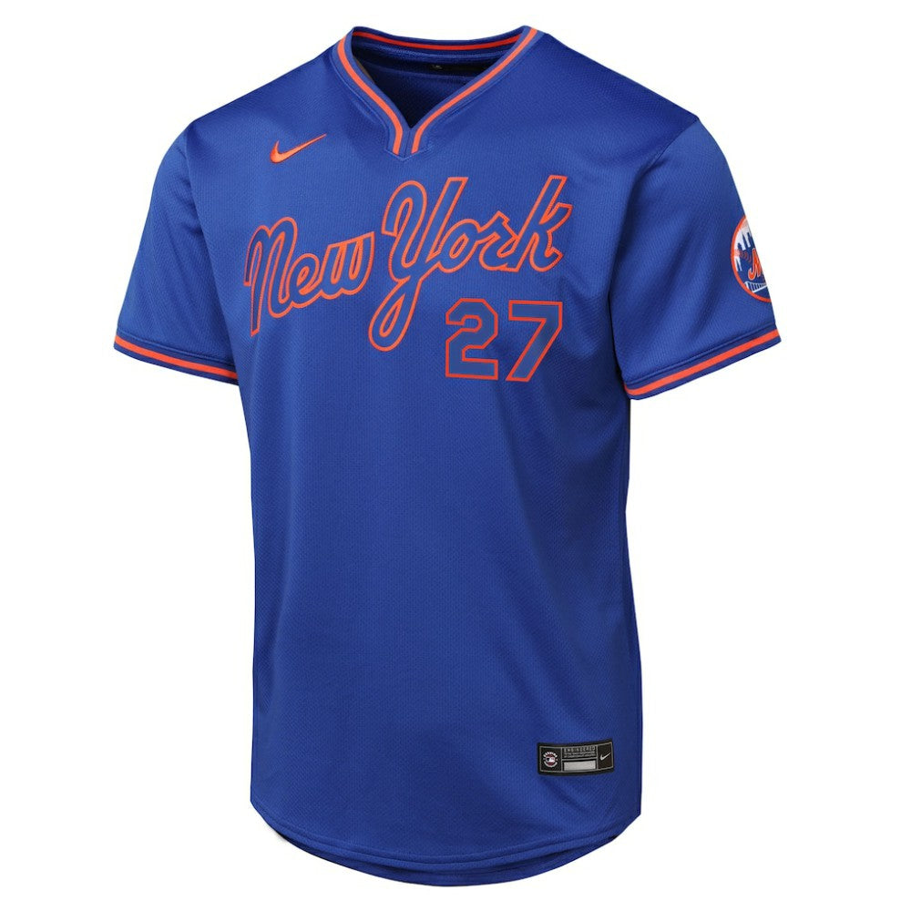 MLB Mark Vientos New York Mets Nike Youth Alternate 2 Limited Jersey – Royal