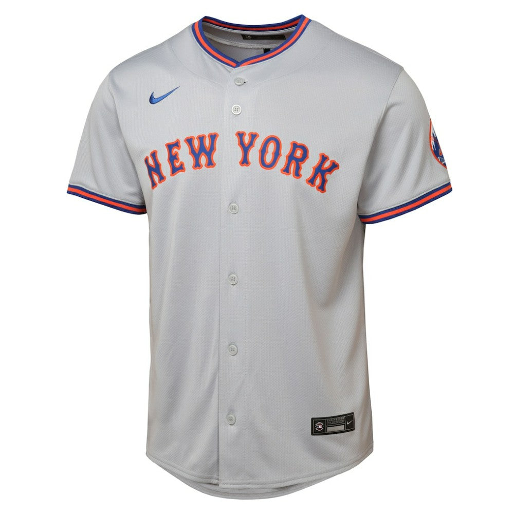MLB New York Mets Youth Road Limited Jersey