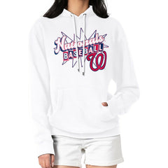 MLB Washington Nationals Starter Women's Drive-In Pullover Hoodie