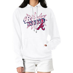 MLB Atlanta Braves Starter Women's Drive-In Pullover Hoodie