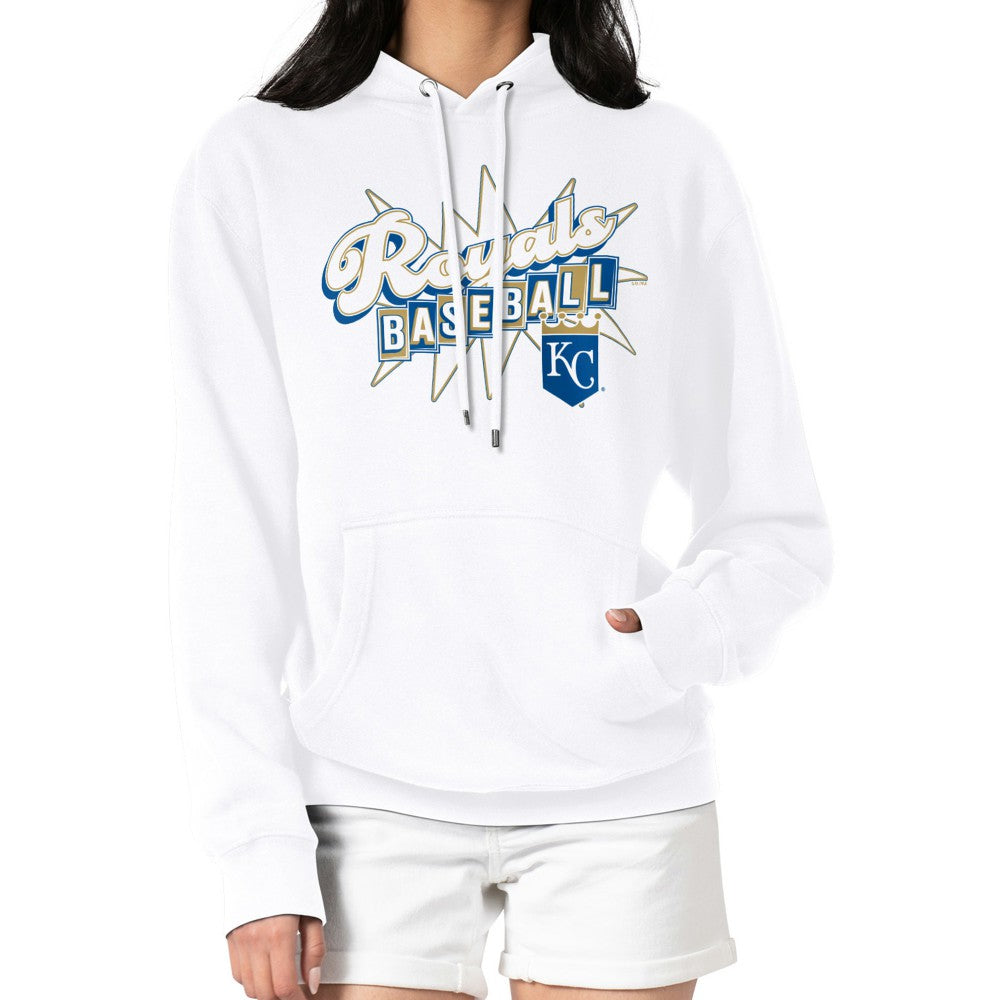 MLB Kansas City Royals Starter Women's Drive-In Pullover Hoodie
