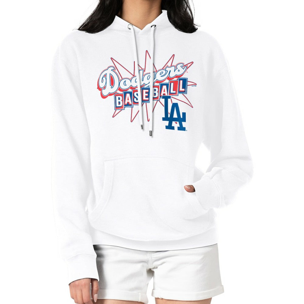 MLB Los Angeles Dodgers Starter Women's Drive-In Pullover Hoodie