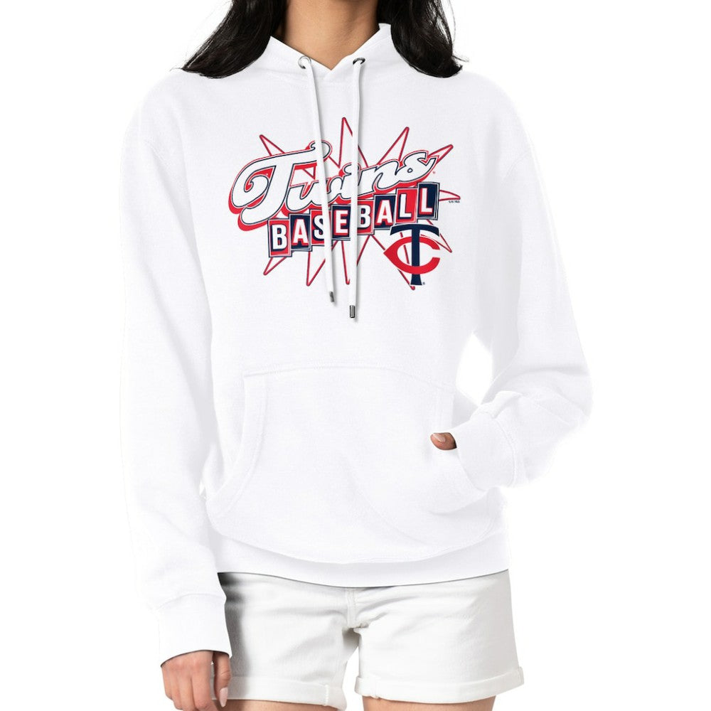MLB Minnesota Twins Starter Women's Drive-In Pullover Hoodie