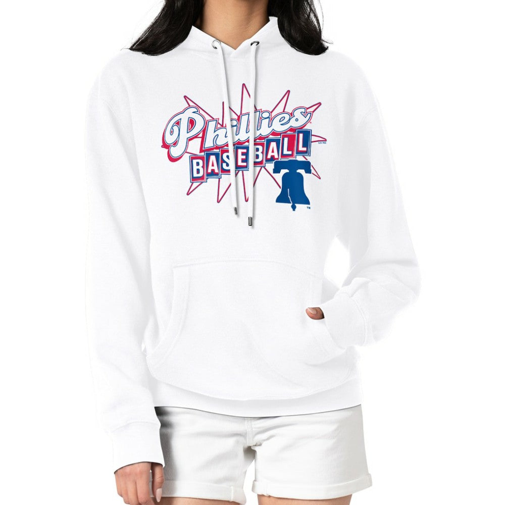 MLB Philadelphia Phillies Starter Women's Drive-In Pullover Hoodie