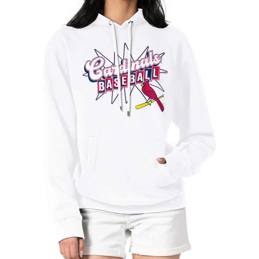 MLB St. Louis Cardinals Starter Women's Drive-In Pullover Hoodie