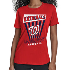 MLB Washington Nationals Starter Women's Poster Print T-Shirt
