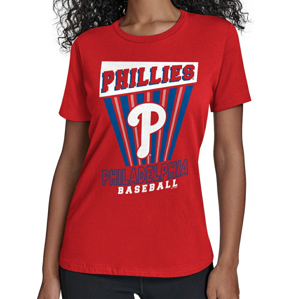 MLB Philadelphia Phillies Starter Women's Poster Print T-Shirt