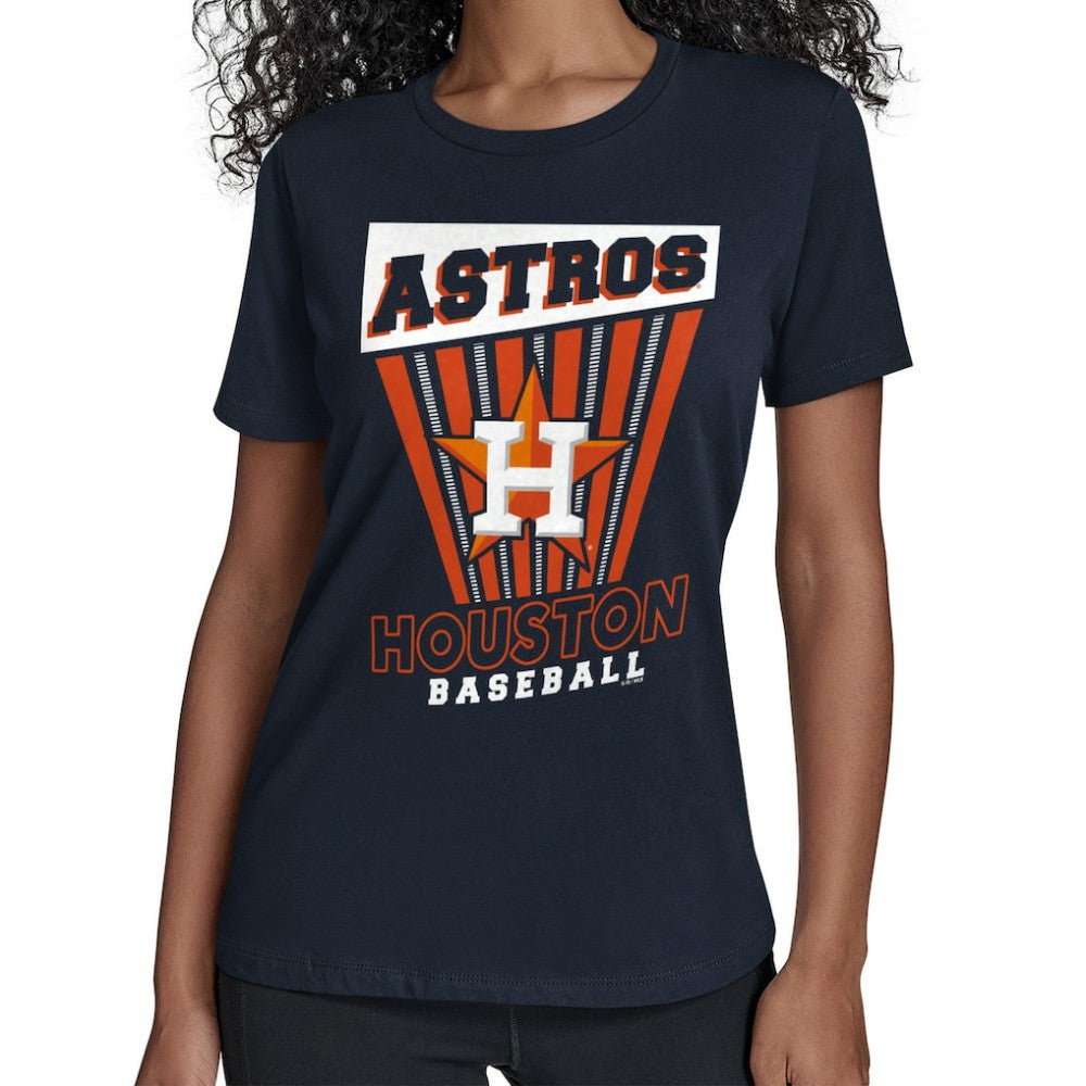 MLB Houston Astros Starter Women's Poster Print T-Shirt