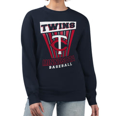 MLB Minnesota Twins Starter Women's Poster Print Pullover Sweatshirt