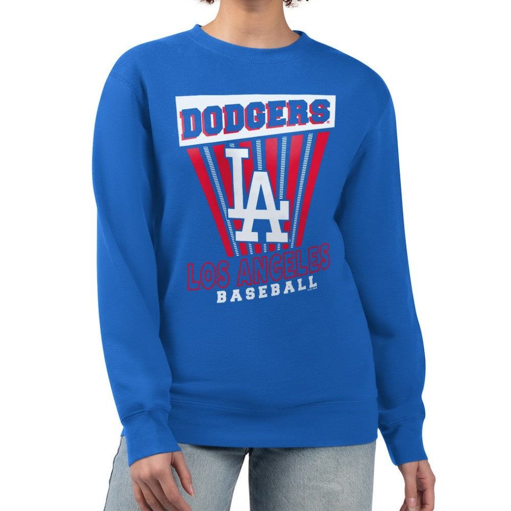 MLB Los Angeles Dodgers Starter Women's Poster Print Pullover Sweatshirt
