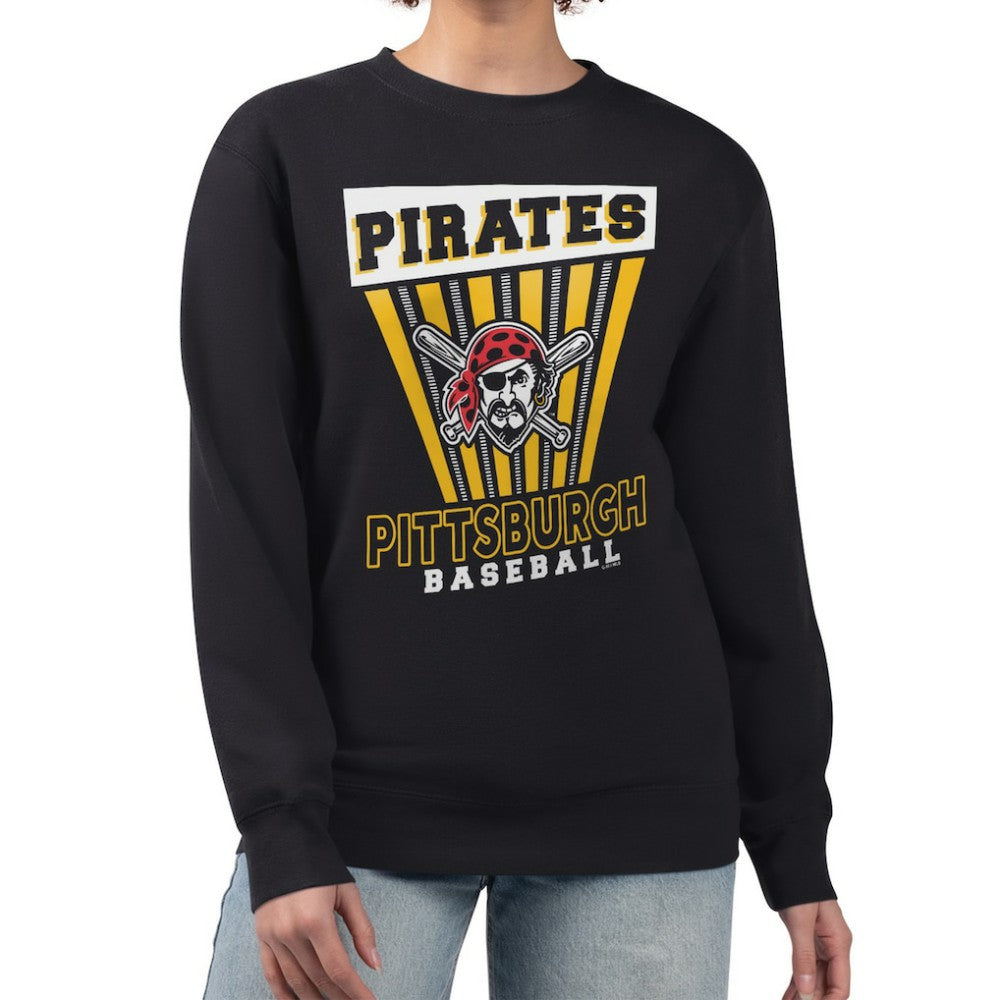 MLB Pittsburgh Pirates Starter Women's Poster Print Pullover Sweatshirt