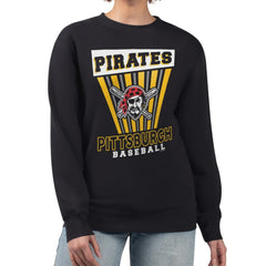 MLB Pittsburgh Pirates Starter Women's Poster Print Pullover Sweatshirt