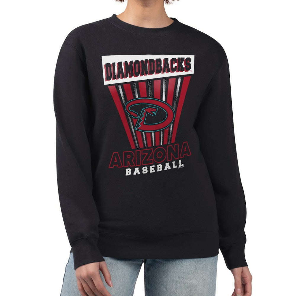 MLB Arizona Diamondbacks Starter Women's Poster Print Pullover Sweatshirt