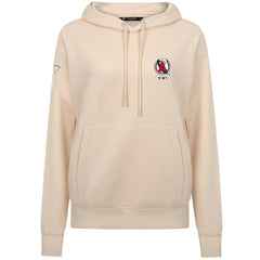 MLB Los Angeles Angels Levelwear Women's Cooperstown Collection Adorn Core Logo Pullover Hoodie